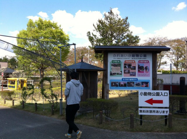 牛久大仏にあるふれあい小動物園