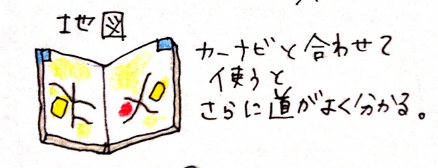 子どもとのお出かけに便利な持ち物:地図