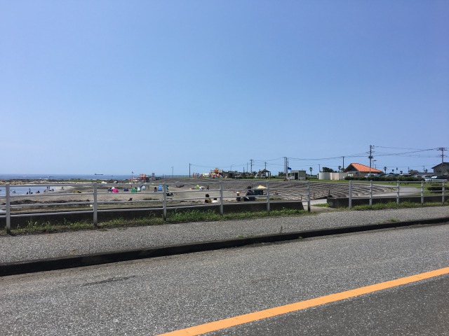 南房総の白浜への旅:塩浦海水浴場2