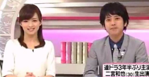 二宮和也さんと伊藤綾子さんは2014年4月に放送された『news every.』で再び共演
